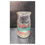 Vintage Happy Valley Cottage Cheese jar - 12 ouncs