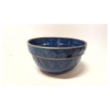 Antique Stoneware crock blue bowl