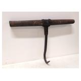 Primitive 1800s wood handle Hay Hook