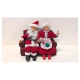 Animated Mr. & Mrs. Santa Claus