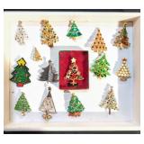 15 Vintage Christmas Tree Pins