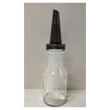 Atlantic Motor Oil Quart Bottle