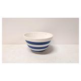 England Blue Stripe Stoneware bowl