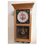 Coca Cola Regulator Clock - oak wood