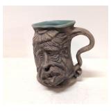 1971 Jim Rumph Pottery Hang Over Mug