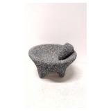 Lava Rock Mortar -  Pestle