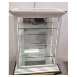 White Wooden Display Case