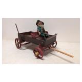 Wood Buckboard with Old Timer