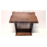 Vintage Portable Cherry wooden podium