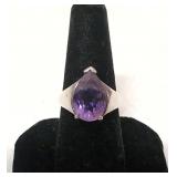 .925 AMethyst Ring