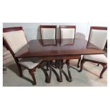 Vintage Mahoany Drop Leaf Tale & 4 chairs