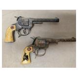 Two Vintage Rodeo Cap Guns