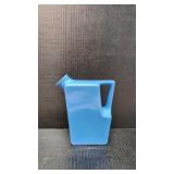 Vintage Oxford Stoneware blue beverage pitcher