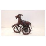 Decorator horse tricycle