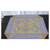 29 ½'x39' Lavender and Red Wall Hanging/Quilt