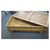 kids play table wood