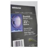 Broan Oak, Oval Bathroom, Medicine Cabinet