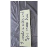 Rustic Wooden Sign