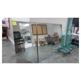 3 mirrored panels