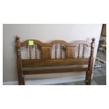 Maple headboard
