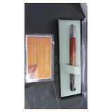 Turned wood Pen
