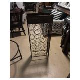 Metal wine rack