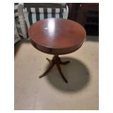 Antiue round side table