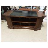 Wood TV stand