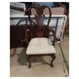 Wood arm chair