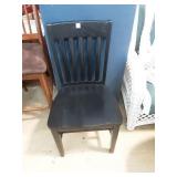Black kitchen chair