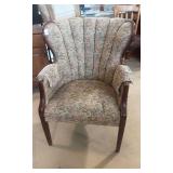 Queen Anne Upholstered Chair