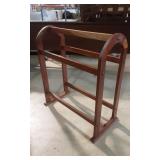 Wooden Blanket Rack