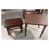 Step Stool & Side Table