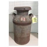 Metal Milk Jug