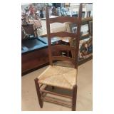 Side Chair w/Rattan Seat