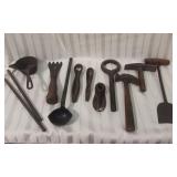 Vintage Cast Iron Tools & Utensils