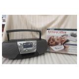 Sony Boombox & Shiatsu Massager