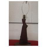 Wooden Gun Barrel Lamp