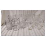 Ice cream sundae glasses Coke drinking Glass