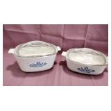 CorningWare casserole dishes