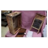 Kraut cutter cheese slicer washboard Moore