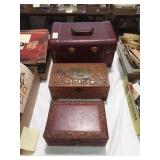 Lot of jewelry boxes
