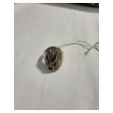 Sterling eagle ring