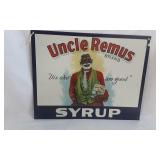Uncle Remus Tin Sign Uncle Remus Tin Sign