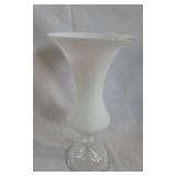 White Glass Vase White Glass Vase