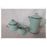 Speckled Enamel Pitcher Set Speckled Enamel Pitcher Set