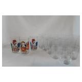 Cartoon Drinking Glasses Cartoon Drinking Glasses