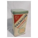 Vintage Saltines Tin Vintage Saltines Tin