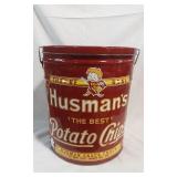 Vintage Husman's Tin Vintage Husman's Tin