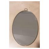 Retro Oval Brass Mirror Retro Oval Brass Mirror
